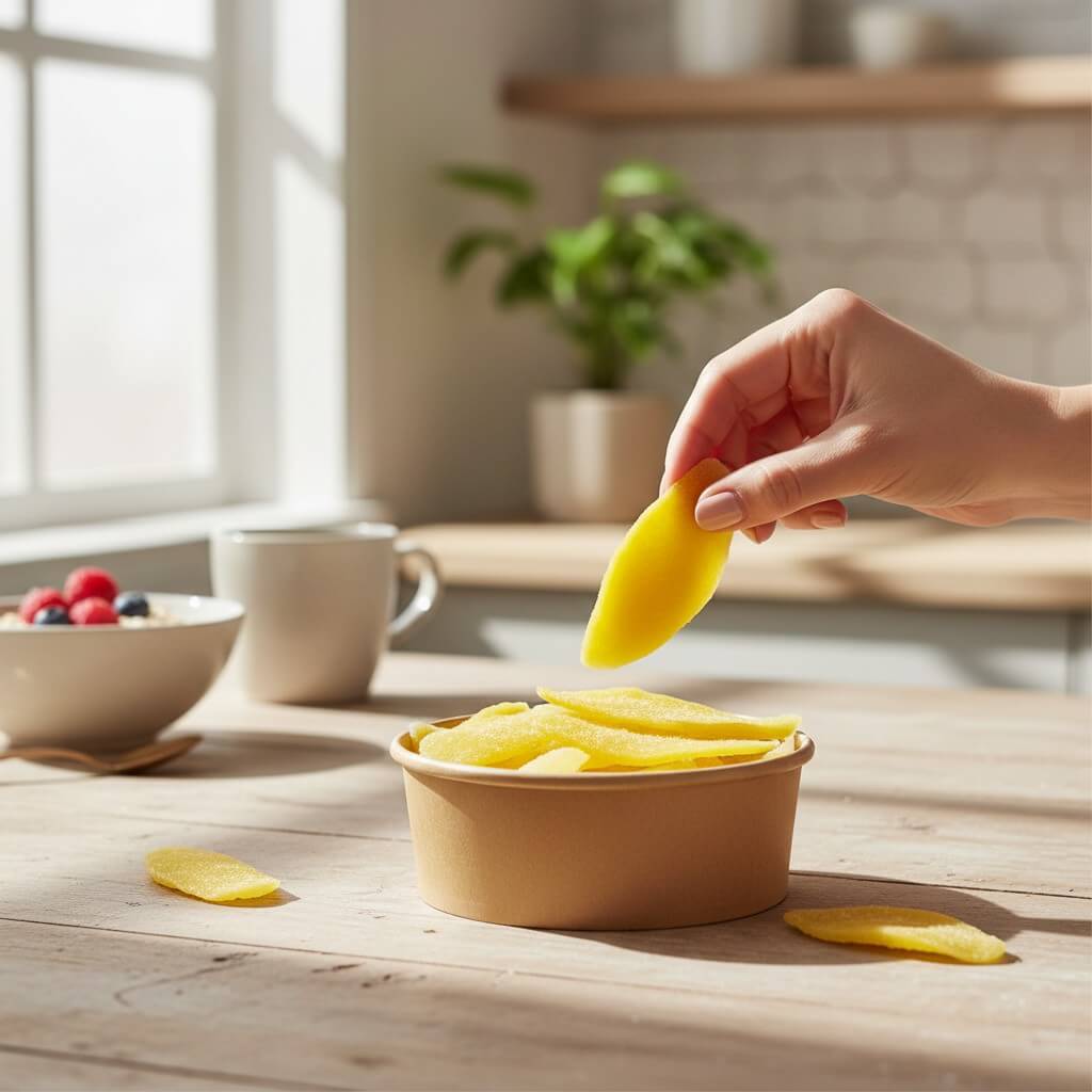 Ananas plátky detail produktu
